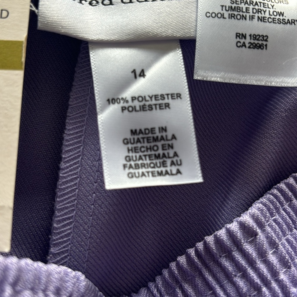 Alfred Dunner classics pants - Picture 4 of 6